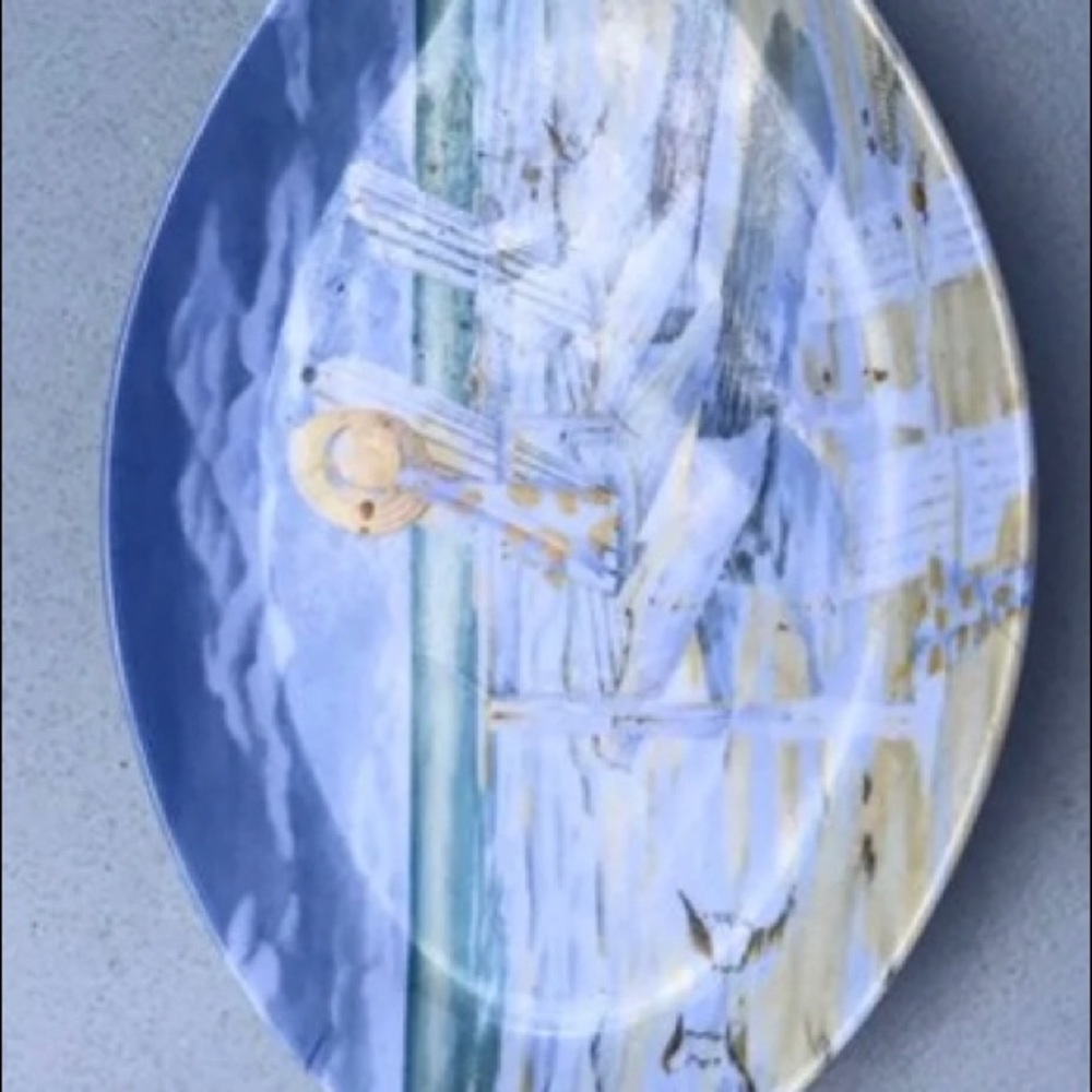 Beach themed spoon holder